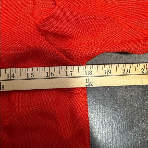 Boden Bright Orange 100% Viscose Blazer Women's Size 6 - Picture 8 of 9